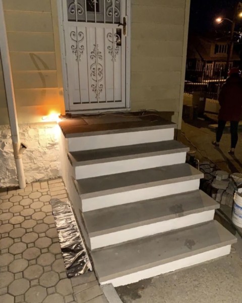 Masonry Steps in Paterson, NJ (1)